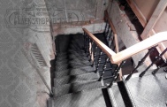 Чугунная лестница в Храме иконы Тихвинской божией Матери